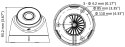 KAMERA IP DS-2CD1341G0-I/PL(2.8MM) - 4 Mpx Hikvision