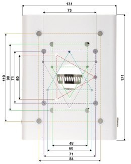 UCHWYT NA SŁUP PFA150-V2 DAHUA