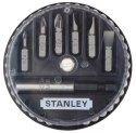 ZESTAW BITÓW ST-1-68-738 6 SZT. 1/4 " STANLEY