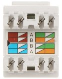 ZŁĄCZE KEYSTONE FX-RJ45-65*P100