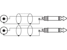 Kabel połączeniowy audio, 1.5m