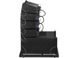 Profesjonalny, aktywny system głośnikowy line-array PA (z oprogr. DSP), 1000W