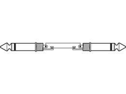 Kabel głośnikowy, 10m, wtyki 6.3mm