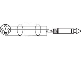 Kabel mikrofonowy, 12m