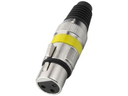 Gniazdo XLR, 3-pinowe