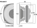 2-drożny, koaksjalny głośnik PA, 150W, 8Ohm