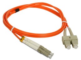 Patch cord MM OM2 LC-SC duplex 50/125 1.0m ALANTEC