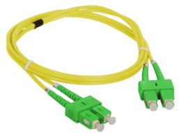 Patch cord SM SC/APC-SC/APC duplex 9/125 2.0m ALANTEC