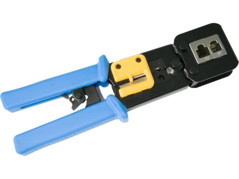 Zaciskarka 8P/6P/4P (RJ45/RJ12/RJ11) do wtyków przelotowych typu EZ ALANTEC