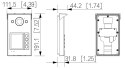 WIDEODOMOFON BEZPRZEWODOWY VTO3311Q-WP Wi-Fi / IP DAHUA