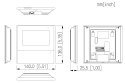 PANEL WEWNĘTRZNY VTH2611L-WP Wi-Fi / IP DAHUA