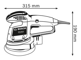 SZLIFIERKA MIMOŚRODOWA GEX AC 34-150 340W 150MM