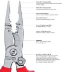 SZCZYPCE DO PRAC ELEKTROINSTALACYJNYCH 200 MM, 6W1