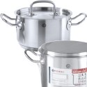 Garnek średni Kitchen Line z pokrywką 3,5 l śr. 200 x 115 h - Hendi 836200