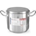 Garnek wysoki Kitchen Line z pokrywką 13,5 l śr. 280 x 220 h - Hendi 837405