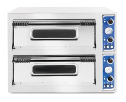 Piec do pizzy podwójny Basic XL 44 8 pizz 12000W - Hendi 226957