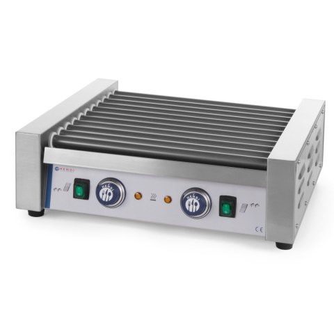 Roller grill podgrzewacz rolkowy do parówek 11 rolek 1180W - Hendi 268704