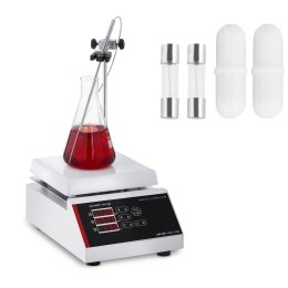 Mieszadło magnetyczne laboratoryjne 220C timer + mieszadełka