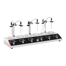 Mieszadło magnetyczne laboratoryjne 99C timer 6 stanowisk + mieszadełka