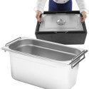 Pojemnik gastronomiczny GN 1/3 z chowanymi uchwytami 325x176x200mm 7.8L Hendi 817452