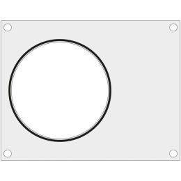 Matryca forma do zgrzewarek MCS na pojemnik na zupę śr. 165 mm - Hendi 805473