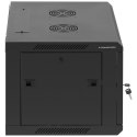 Szafa RACK serwerowa sieciowa wisząca 19'' 6U IP20 do 60 kg 60x44x37 cm CZARNA