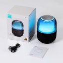 Głośnik bezprzewodowy Bluetooth 5.3 RGB 8W czarny