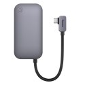 6w1 Rozdzielacz portów PadJoy HUB USB do tabletu smartfona USB-C HDMI SD TF ciemnoszary