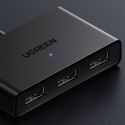 Przełącznik adapter switch box USB 2 wejścia - 3 wyjścia czarny