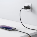 Szybka ładowarka sieciowa Super Si QC PD 25W 3A + kabel USB-C 1m czarny