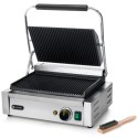 Kontakt grill kontaktowy PANINI ryflowany 2200W - Hendi 263655