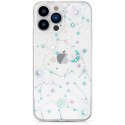 Etui ochronne na iPhone 13 Pro z Kryształami Swarovskiego Lucky Series Zodiac przezroczysty