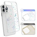 Etui ochronne na iPhone 13 Pro z Kryształami Swarovskiego Lucky Series Zodiac przezroczysty