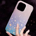 Etui pokrowiec w gwiazdki iPhone 14 Plus Heart Star Series ZODIAC