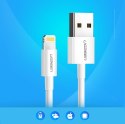 Kabel przewód do iPhone USB - Lightning MFI 1m 2.4A biały