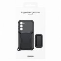 Etui pancerny pokrowiec z podstawką Samsung Galaxy S23+ Rugged Gadget Case szare