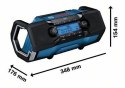 RADIO AKUMULATOROWE GPB 18V-2 SC DAB+/FM 0*AH