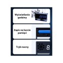 Mini Kamera Szpiegowska ukryta w zegarze budziku WIFI MK203