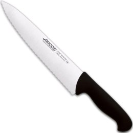 Nóż szefa kuchni kucharski ząbkowany Seria 2900 dł. 250/386 mm