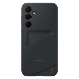 Oryginalne etui Card Slot Case z kieszenią na karty do Samsung Galaxy A35 czarne