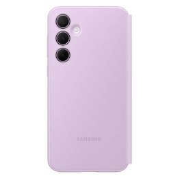 Oryginalne etui Smart View Wallet z klapką do Samsung Galaxy A35 fioletowe