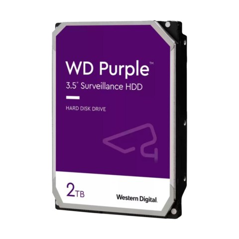 Dysk do monitoringu WesternDigital PURPLE 2TB WD23PURZ 64MB