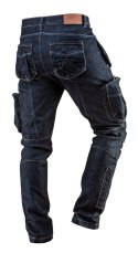 SPODNIE ROBOCZE 5-KIESZENIOWE DENIM ROZMIAR XL