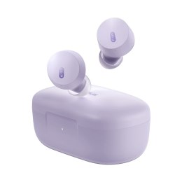 Słuchawki bezprzewodowe Bowie E18 TWS ENC IPX4 USB-C fioletowe