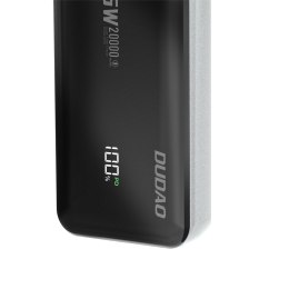 Powerbank 20000mAh 65W 1x USB-C 2x USB-A z wyświetlaczem czarny