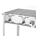 Grill gazowy "Master Quattro" 4 palniki 22kW mobilny - Hendi 154908